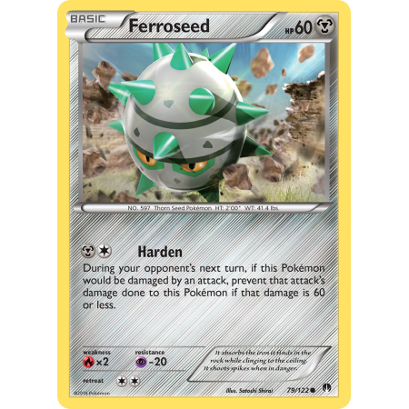 Ferroseed (Reverse Holo)