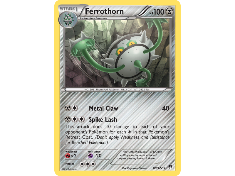 Ferrothorn (Reverse Holo)