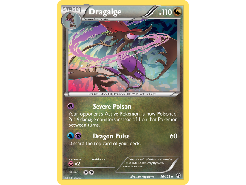 Dragalge (Reverse Holo)