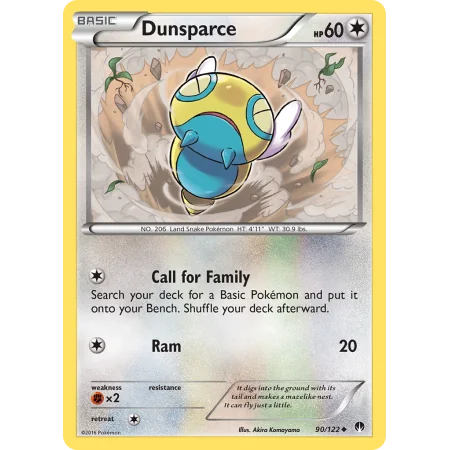Dunsparce (Reverse Holo)