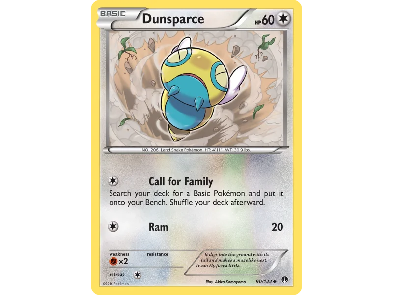 Dunsparce (Reverse Holo)