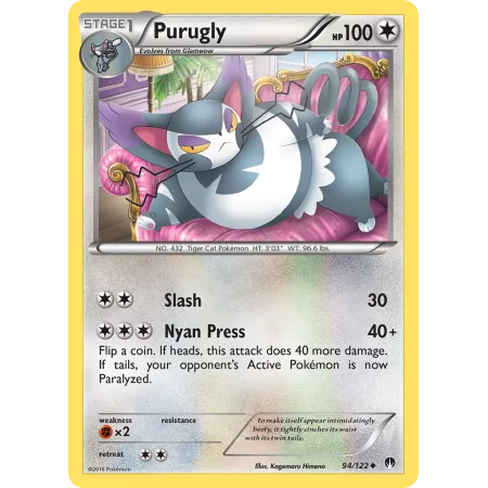 Purugly (Reverse Holo)