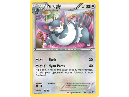 Purugly (Reverse Holo)