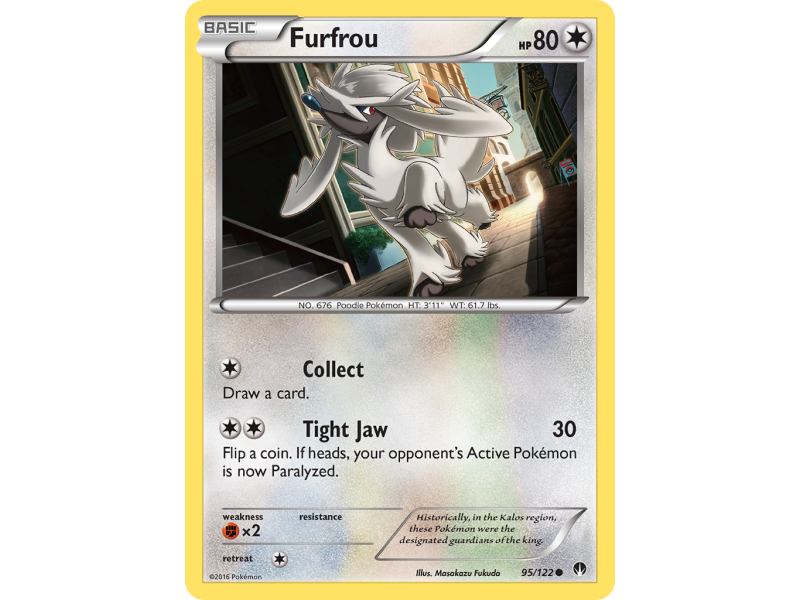 Furfrou (Reverse Holo)