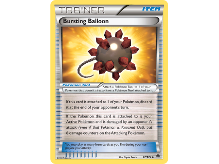 Bursting Balloon (Reverse Holo)