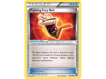 Fighting Fury Belt (Reverse Holo)