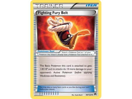 Fighting Fury Belt (Reverse Holo)