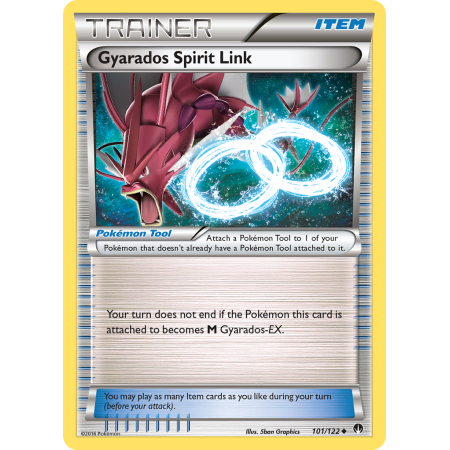 Gyarados Spirit Link (Reverse Holo)