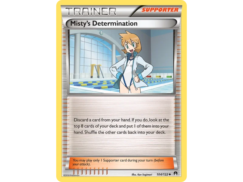 Misty's Determination