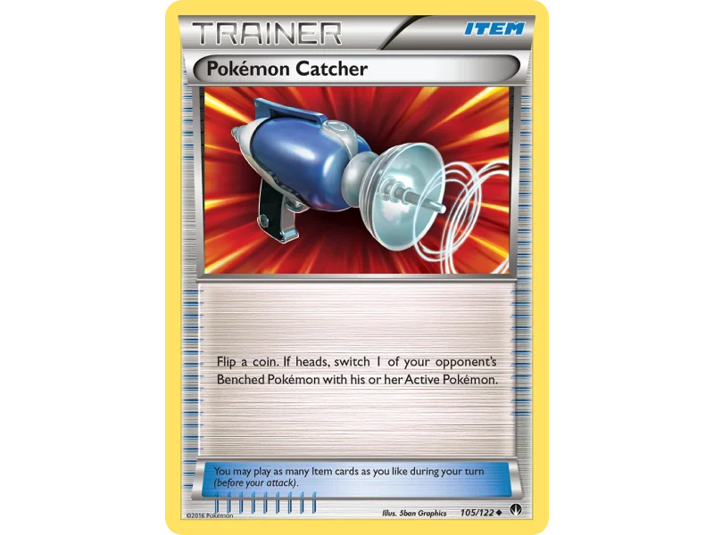 Pokémon Catcher (Reverse Holo)