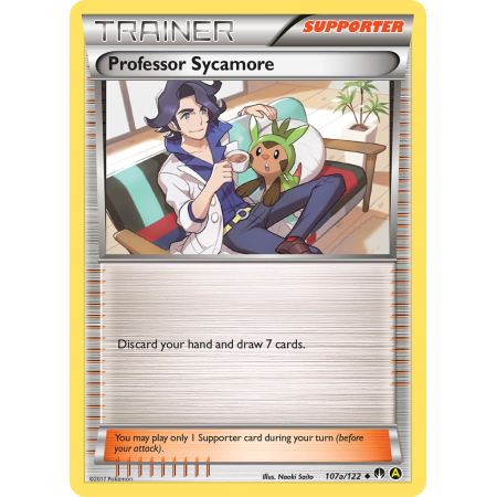 Professor Sycamore (Reverse Holo)