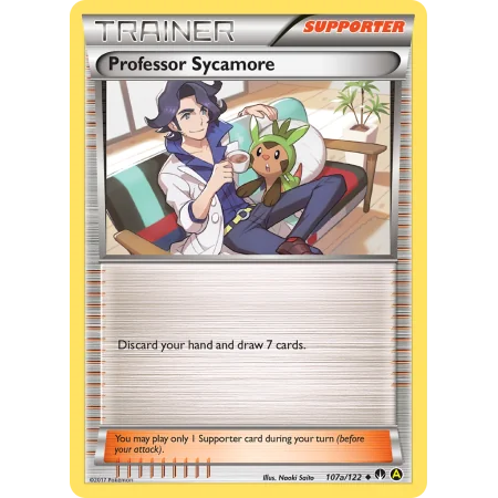 Professor Sycamore (Reverse Holo)