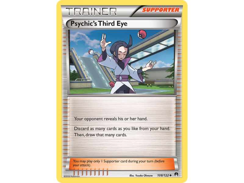 Psychic's Third Eye (Reverse Holo)