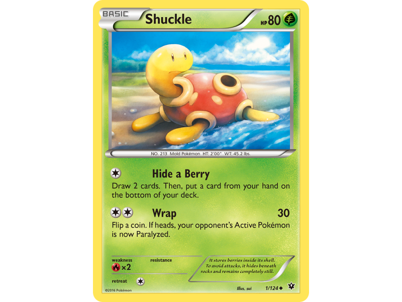 Shuckle (Reverse Holo)