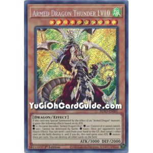 Armed Dragon Thunder LV10 (Secret Rare)