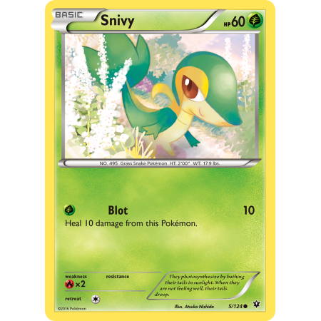 Snivy (Reverse Holo)