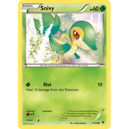 Snivy (Reverse Holo)