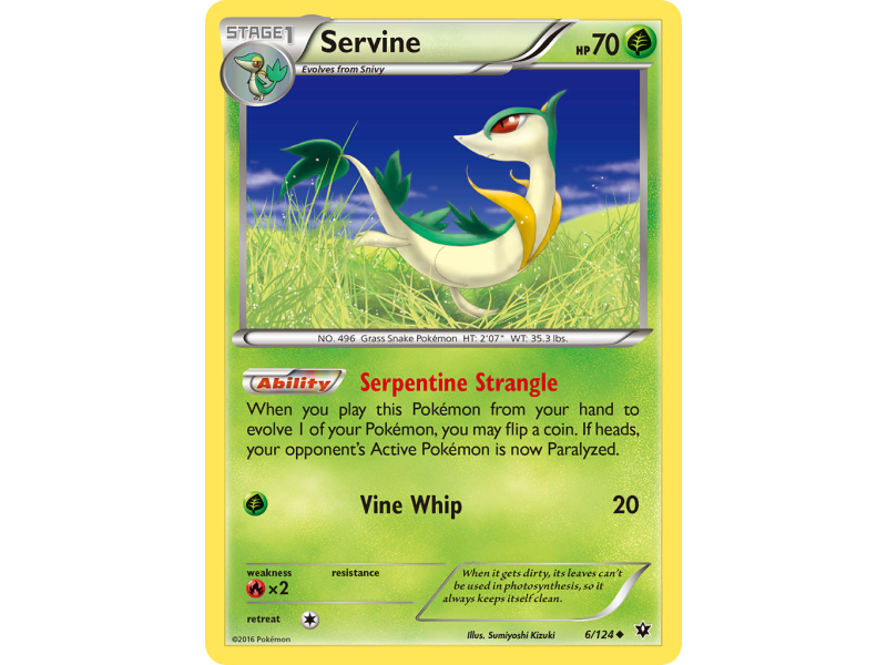 Servine (Reverse Holo)