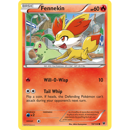 Fennekin (Reverse Holo)