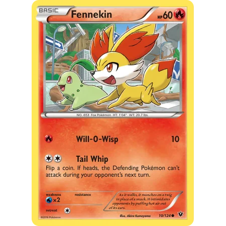 Fennekin (Reverse Holo)
