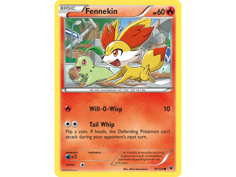 Fennekin (Reverse Holo)