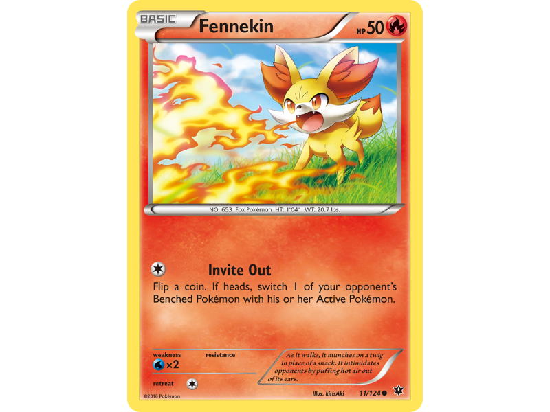 Fennekin (Reverse Holo)