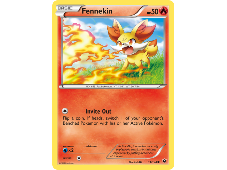 Fennekin (Reverse Holo)