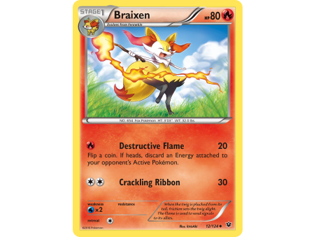 Braixen (Reverse Holo)