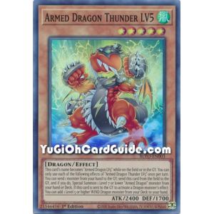 Armed Dragon Thunder LV5 (Super Rare)