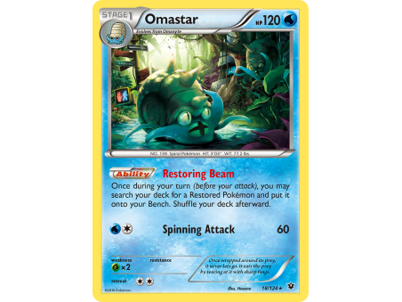 Omastar (Reverse Holo)
