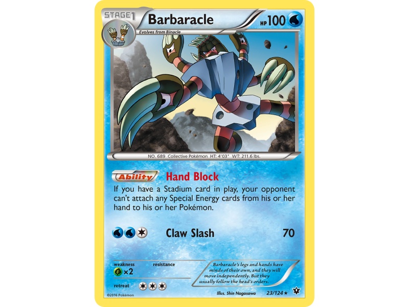Barbaracle (Reverse Holo)