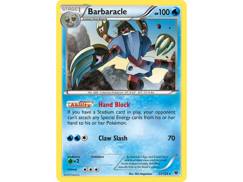 Barbaracle (Reverse Holo)