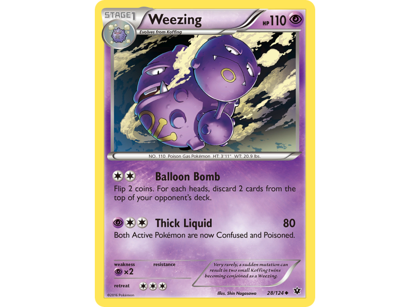Weezing (Reverse Holo)