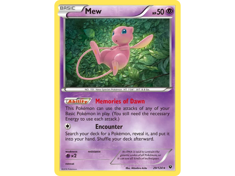 Mew (Reverse Holo)