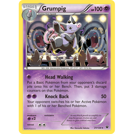 Grumpig (Reverse Holo)