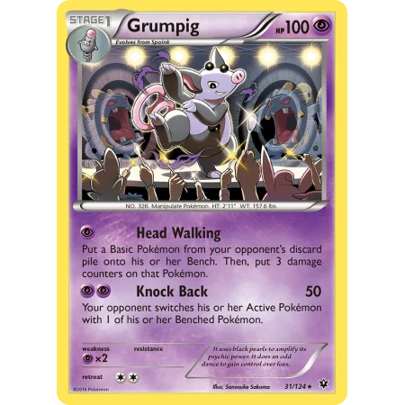 Grumpig (Reverse Holo)