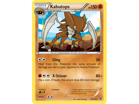 Kabutops (Reverse Holo)