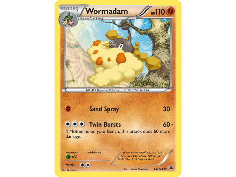 Wormadam (Reverse Holo)