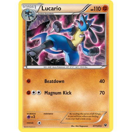 Lucario (Reverse Holo)