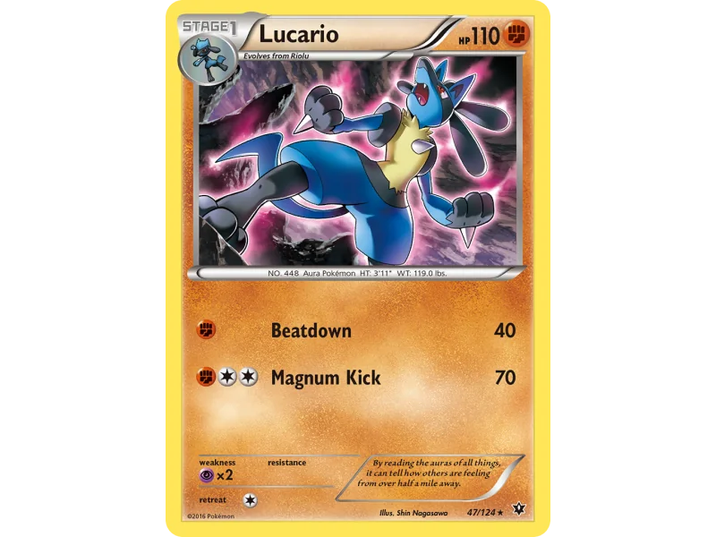 Lucario (Reverse Holo)