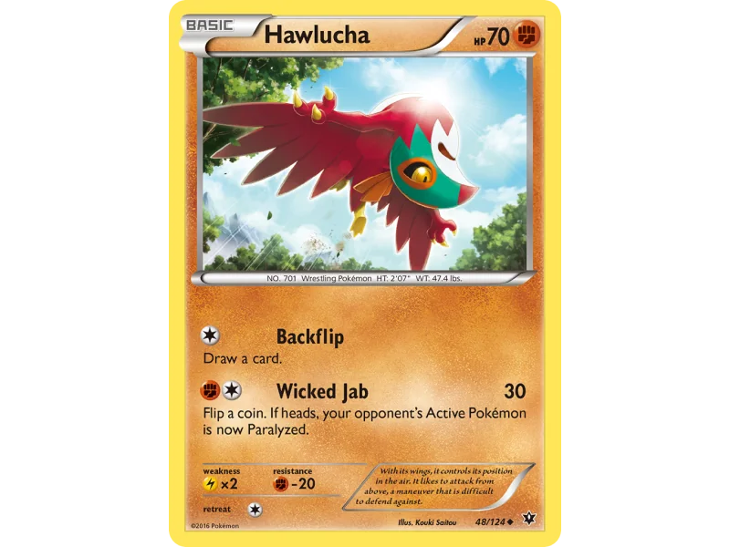 Hawlucha (Reverse Holo)