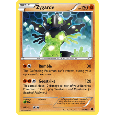 Zygarde (Reverse Holo)