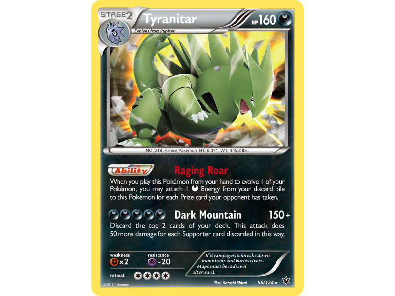 Tyranitar (Reverse Holo)