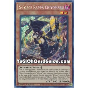 S-Force Rappa Chiyomaru (Secret Rare)