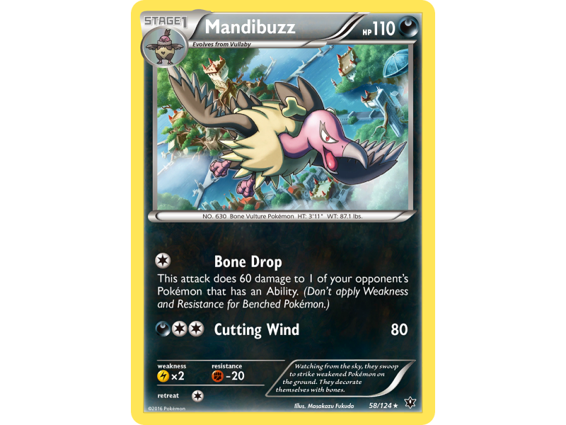 Mandibuzz (Reverse Holo)