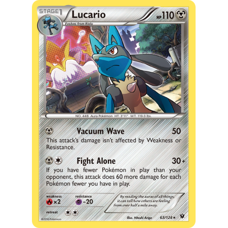 Lucario (Reverse Holo)
