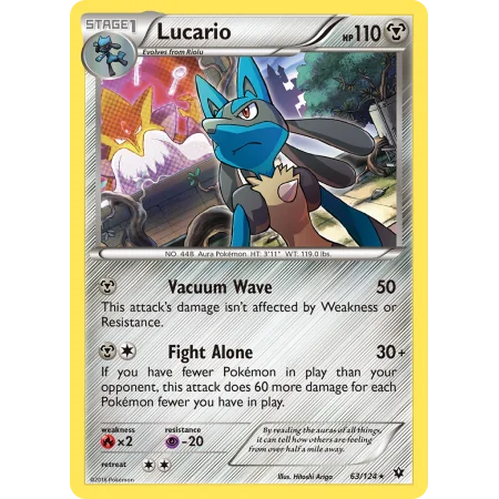 Lucario (Reverse Holo)