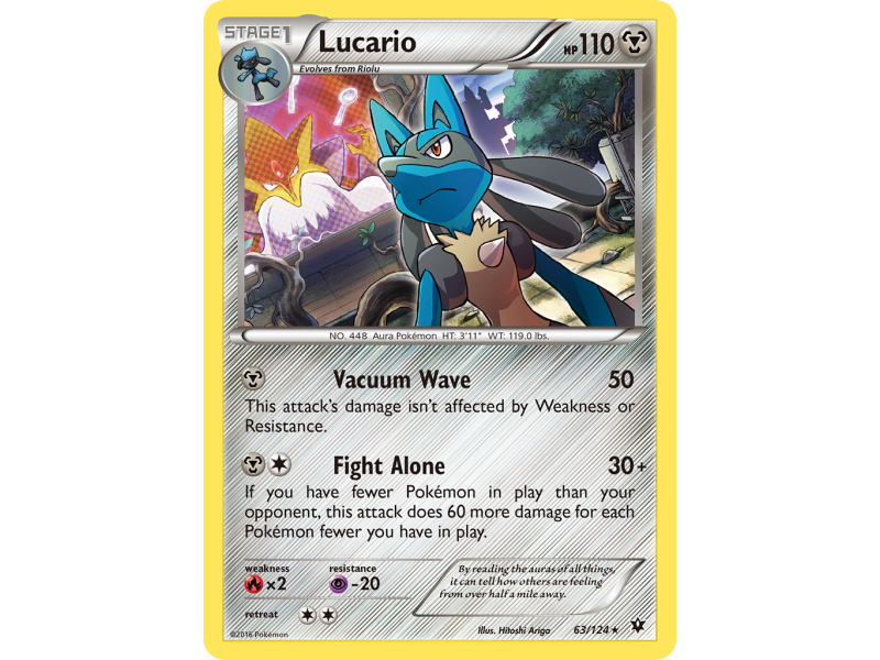 Lucario (Reverse Holo)