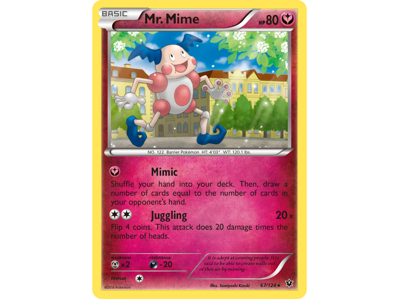 Mr. Mime (Reverse Holo)