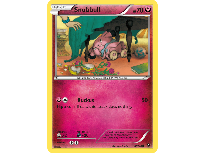 Snubbull (Reverse Holo)